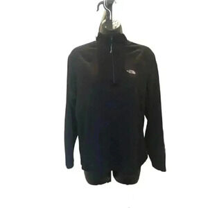 THE NORTH FACE Men’s 1/4 Sleeve VaporWick Thin Breathable Black Long Sleeve - si